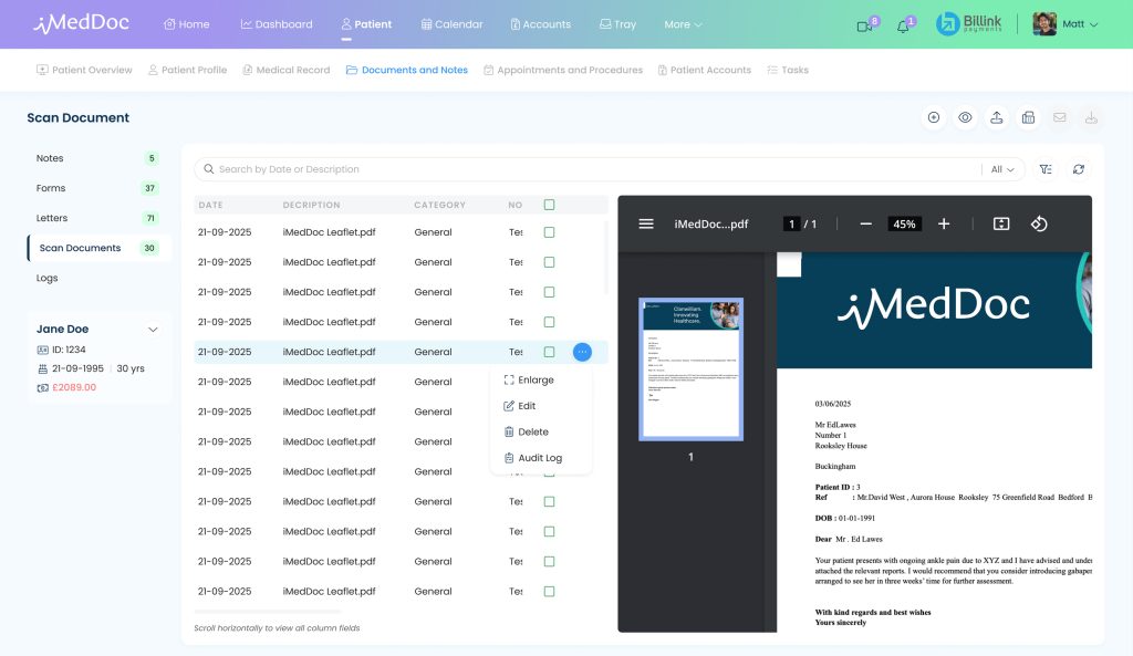 Imeddoc-Screenshots-all
